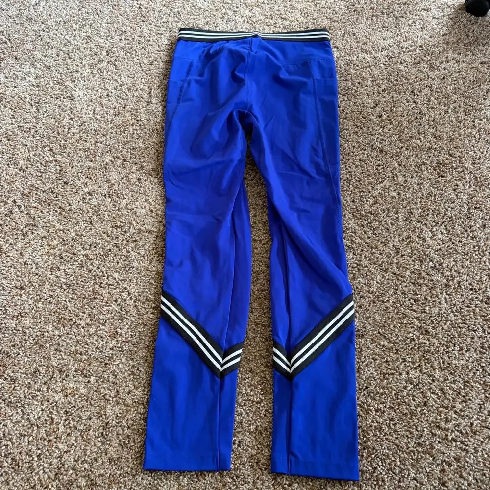 Free People Movement Zephyr Leggings Cobalt Blue Size SMALL - Picture 9 of 9